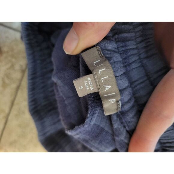 Lilla P Size s 60% cotton 40% linen Pockets front and back Wide leg Intere - Picture 3 of 3